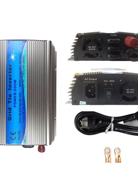 并网逆变器 纯正弦波 DC18V to AC110V/220V太阳能逆变器600W