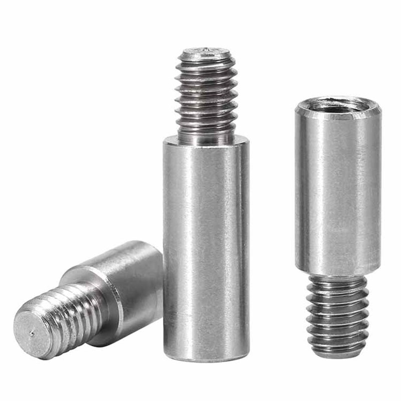 不锈钢圆型单头螺柱连接柱主板隔离柱机箱罗柱2.5M2MM3M4M5M6M8M1