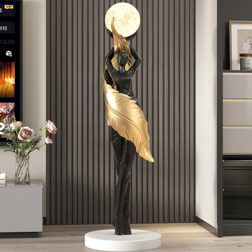 艺术人物氛围灯摆件玄关夜灯