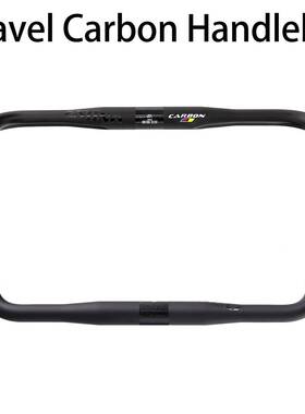 PRO外摆角设计碳纤维把大角度弯把越野公路自行车GRAVEL车把30度