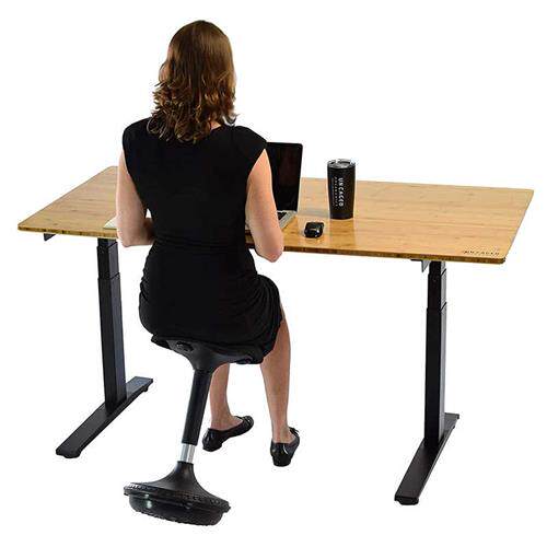 办公椅前台升降椅家用吧台旋转椅不倒翁摇摇椅站立式人体工学吧椅