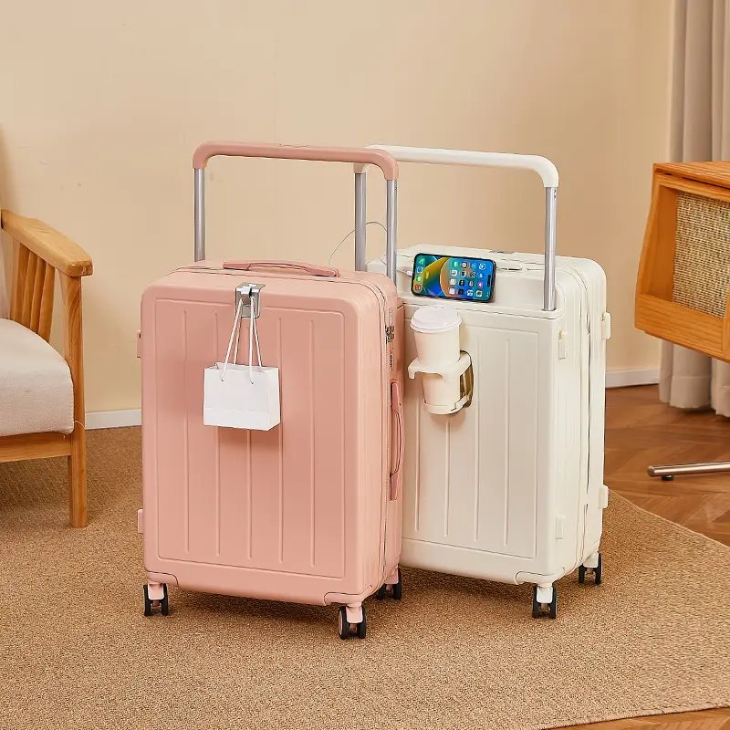 宽拉杆行李箱旅行箱女万向轮带