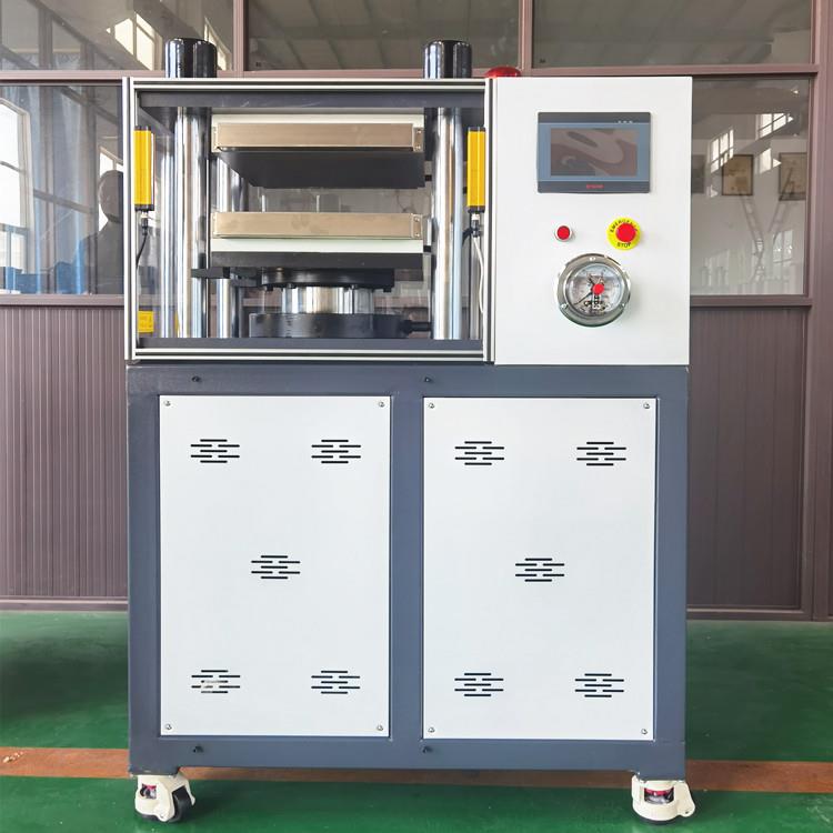 全自动橡塑胶硫机橡材料平板0硫TH-6009C化仪5T化塑料颗粒热压机