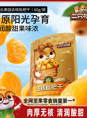 【三只松鼠_枇杷干60g】肉