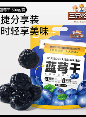 三只松鼠_蓝莓干独立手抓包