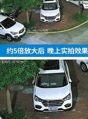 农村院子监控摄像头天视通方案6寸双目 6倍变焦Wi-Fi球机 带网口