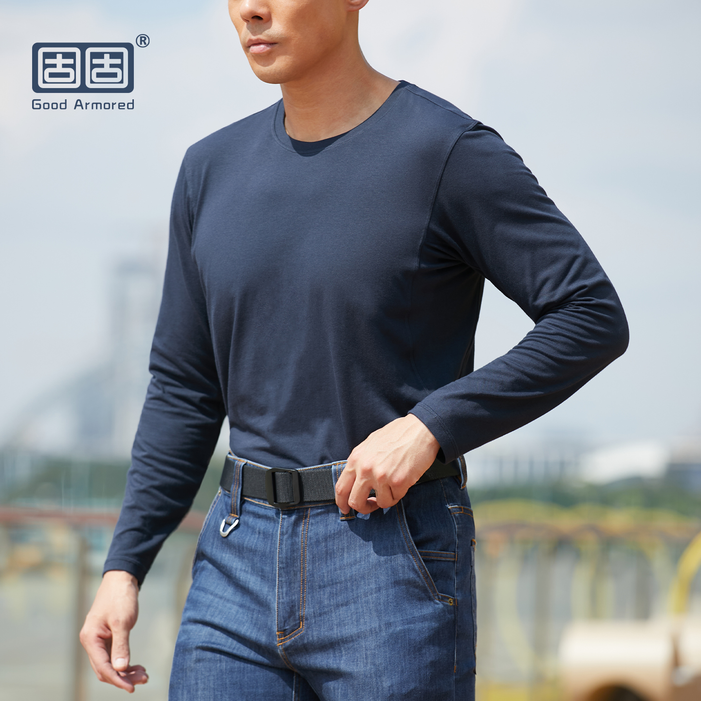 固固锋速2.2速干长袖体能T恤