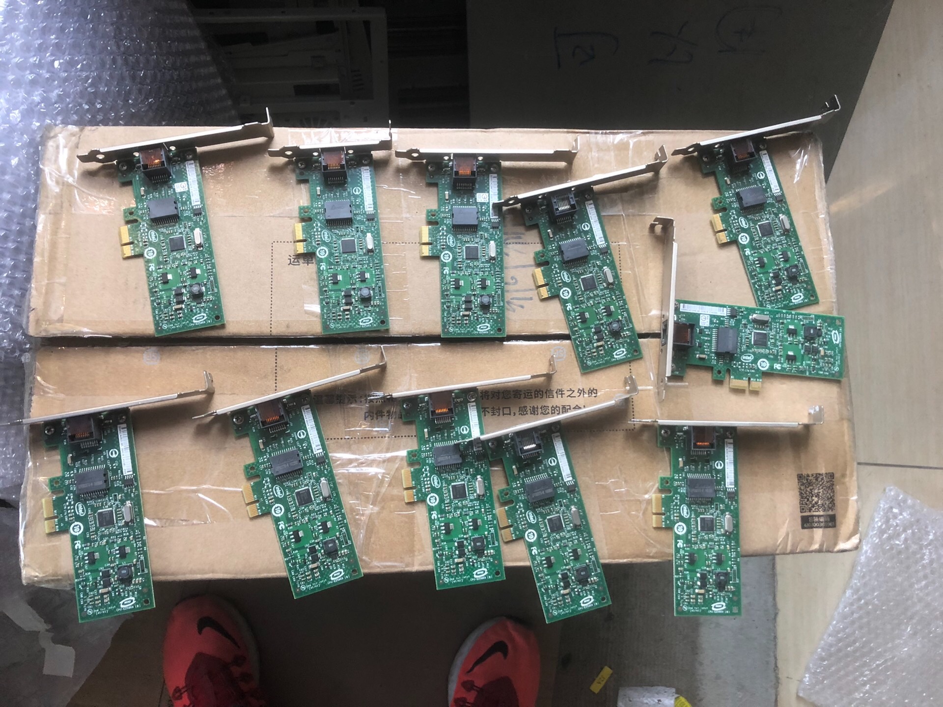 英特尔网卡，PCIE-89647，11片打包出议价！