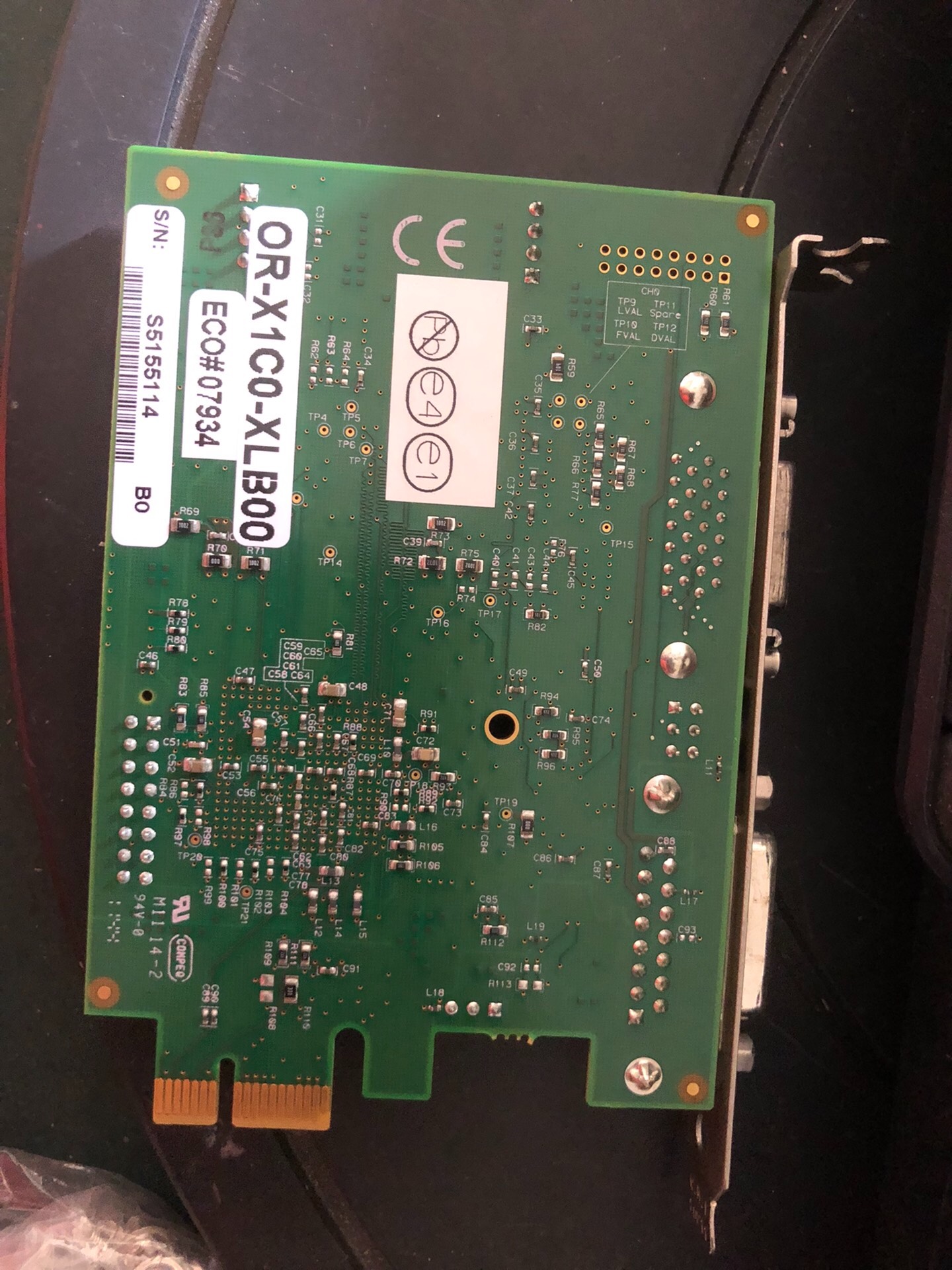 DALSA OR-X1C0-XLB00 B1 视频图像采集卡议价！