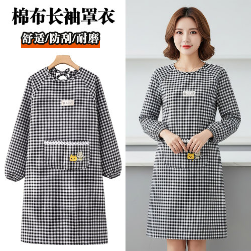 工厂车间围裙厨房家用商用工作服
