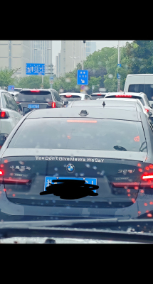 你不要给我哇哇叫车贴 You Don't Give Me Wa Wa Say改装搞笑车贴