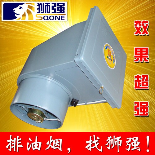 狮强S500A厨房油烟排气扇家用强