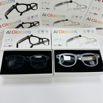 AIMB-G2智能眼镜800万像素拍照本地功能+存储录音Ai实时翻译