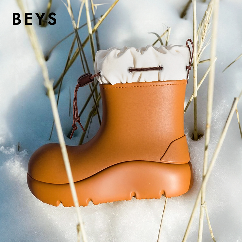 BEYS小丑鞋防水雪地靴