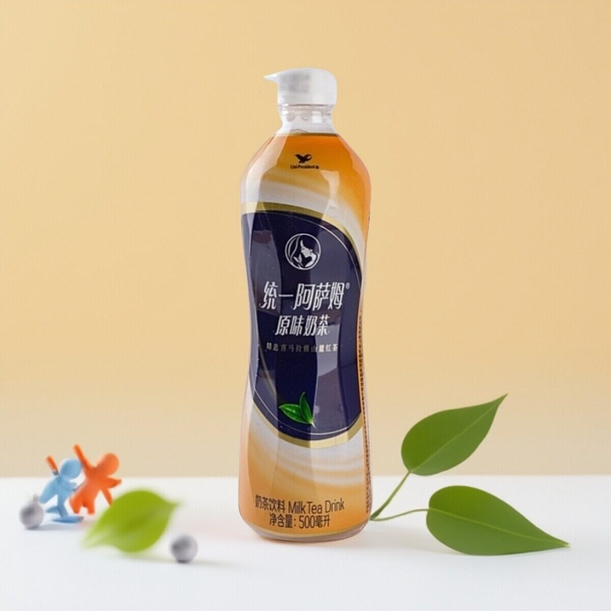 统一阿萨姆奶茶500ml瓶装白桃观音青提茉莉原味450ml饮料即饮饮品