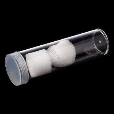 Round Plastic Storage Tube With Screw On For 27mm Or Holder