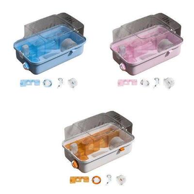 Double Layers Hamster Cage Ventilation Multifunctional