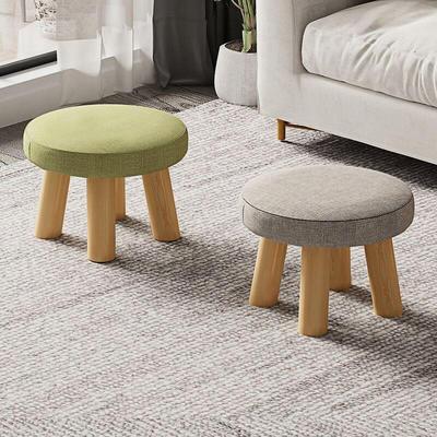 Small Stool Home Sofa Stool Low Stool Lazy Round Footstool