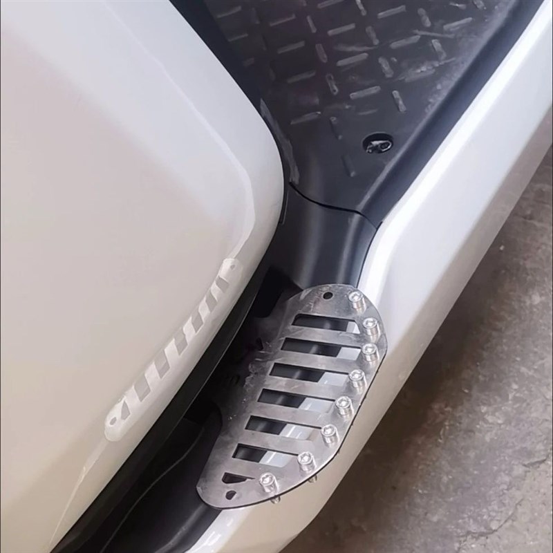 小牛n系N1/N1S/NGT/NQi不锈钢加厚脚踏板.自制脚踏配螺丝