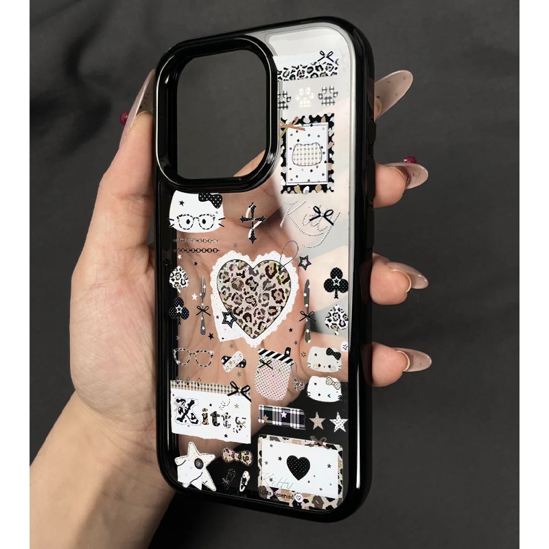 kitty豹纹苹果17promax手机壳