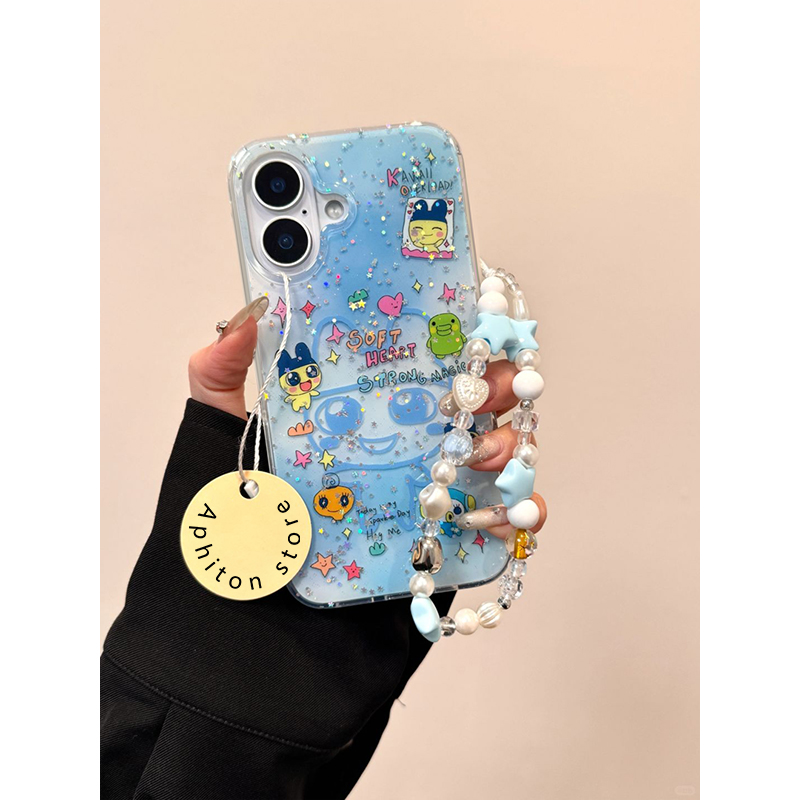 苹果17promax手机壳带挂绳保护套