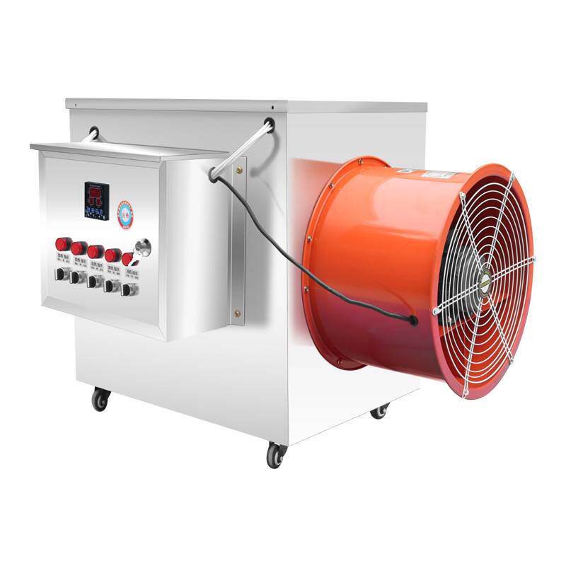 养殖电暖风机 大棚除湿育雏电暖风机烘干取暖器不锈钢工业暖风机