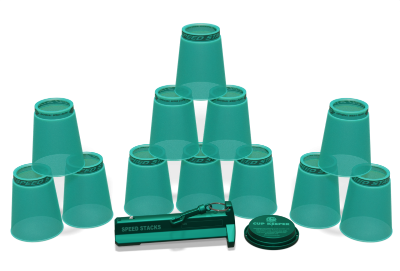 thumbnail for Green Pro Cup speedstacks competitive stacking cup competition training Pro Cup