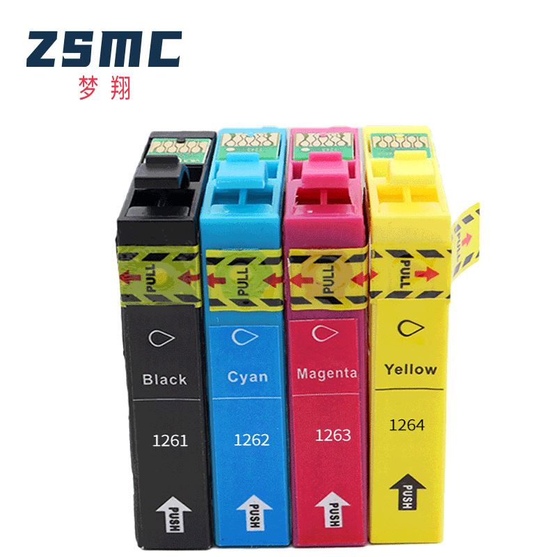 适用EPSON T1261 126 墨盒 NX330 NX430 WF7010 WF7510打印机墨盒