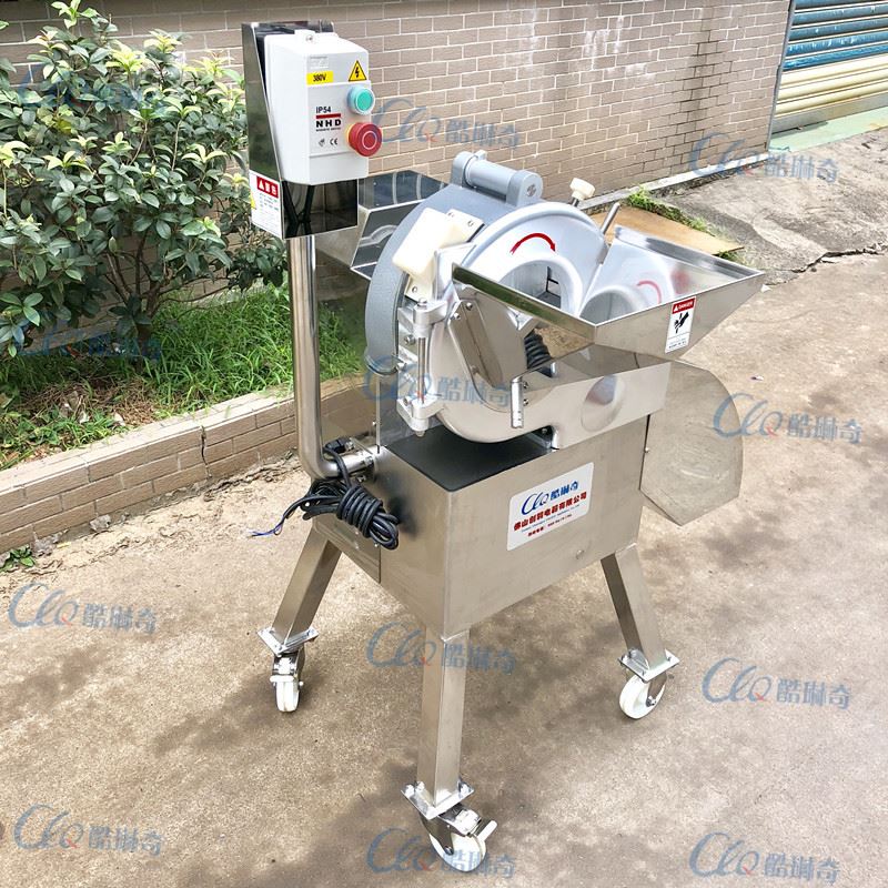 柔软多汁类的瓜果切丁机 黄瓜丁切粒机 辣椒切颗粒机 三维切丁机