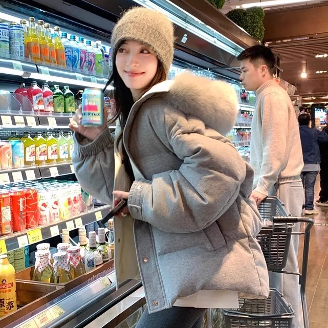 可溯源安心绒羊绒混纺羽绒服