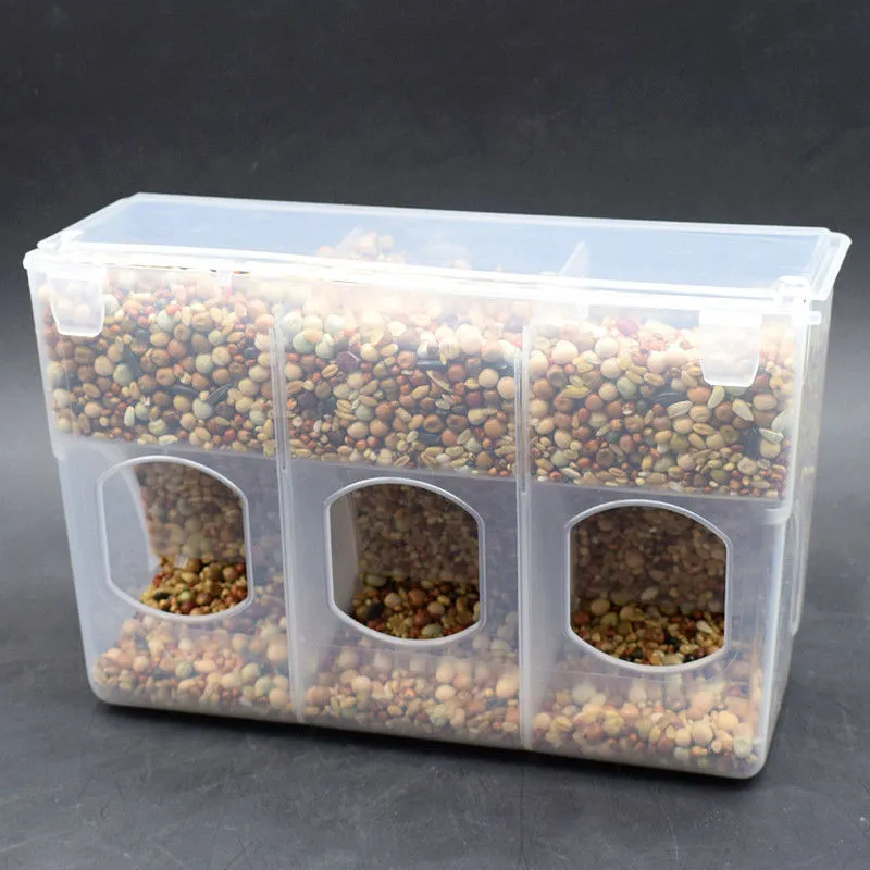 鸽子自动食槽喂食下料器鸽子笼用品用具肉鸽种鸽防撒食盒信鸽用品