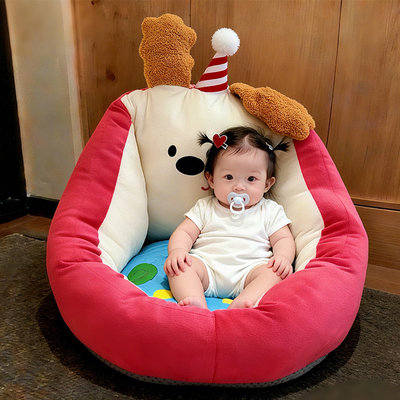 儿童沙发小沙发可躺可睡客厅飘窗2025新款坐地防摔软靠背阅读沙发