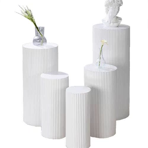 婚庆婚礼道具铁艺圆柱褶皱甜品台蛋糕桌舞台场景布置装饰摆件路引