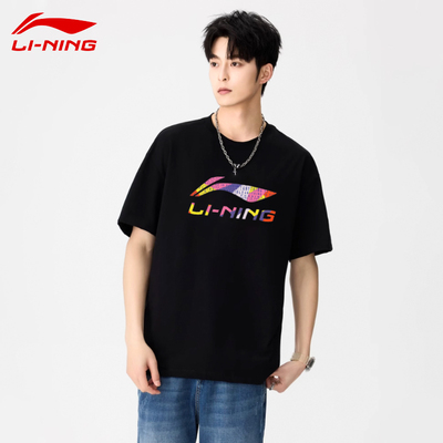 男短袖短袖t恤Lining/李宁