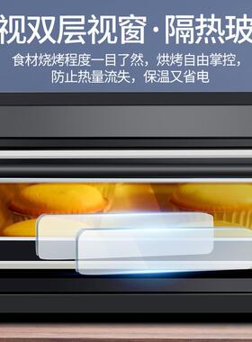 商用电烤箱盘三层六大容量可XZ-HT36能包定制烘焙蛋糕披萨面店多