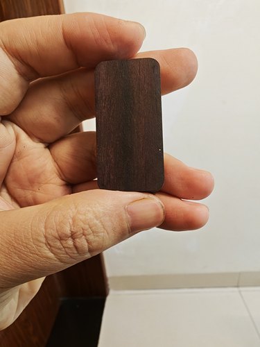 药推大叶紫檀木贴片实木贴片edc解压玩具潮玩天然木料香味文玩
