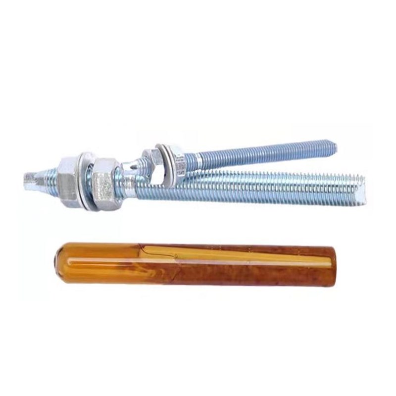 膨胀锚栓彩锌/蓝白锌化学螺丝化学8.8级M8M10M1K2M14M16M18M20M24