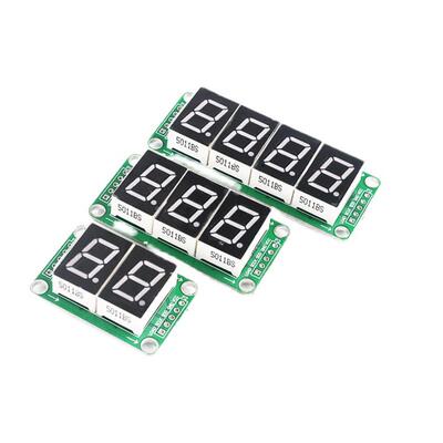 数码管模块74HC595静态驱动8段数码管显示模块无缝串联0.5英寸