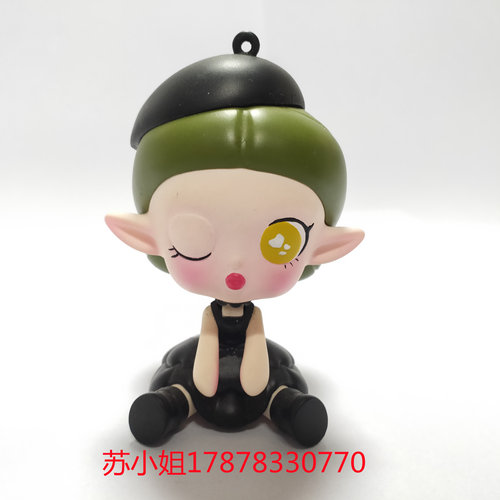 PVC软胶卡通公仔摆件定制源头工厂树脂IP吉祥物注塑盲盒公仔定做