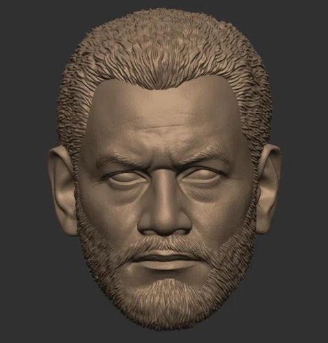 3d建模手办图纸公仔人偶摆件兵人头雕部件建模加工