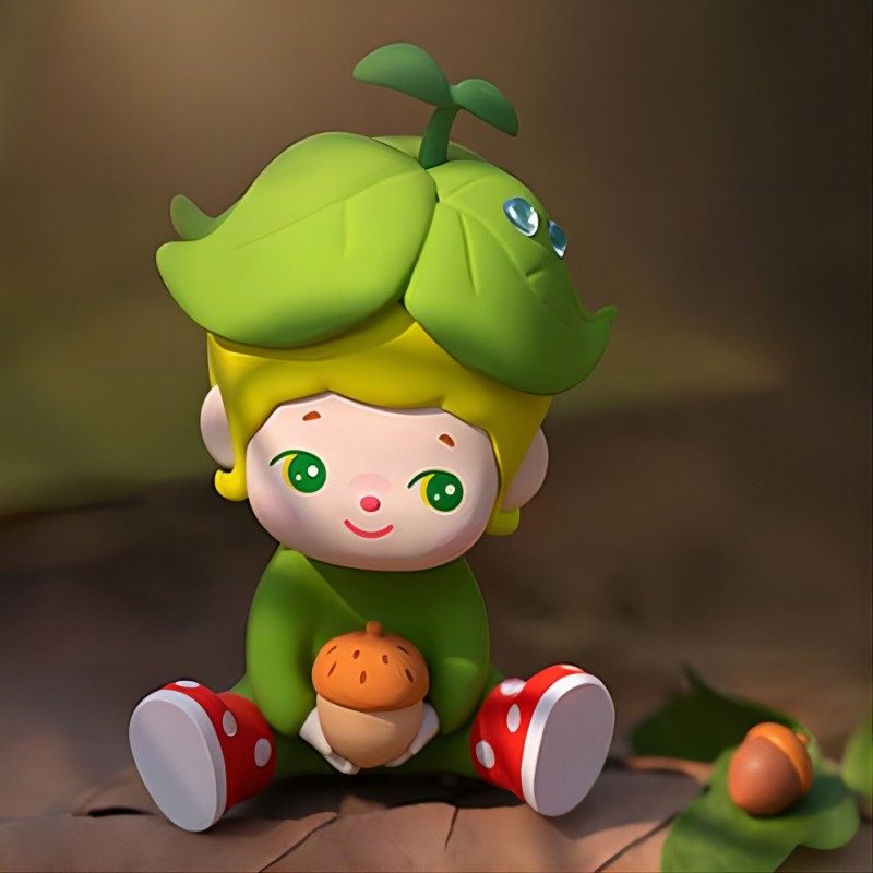 精品定制小规模公仔盲盒打印上色喷漆服务三维模型源头厂家加工