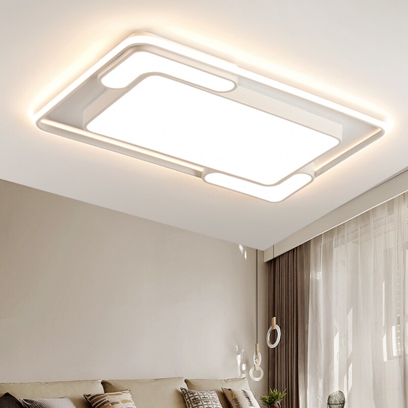 客厅灯现代简约大气2022年新款大灯led吸顶灯网红灯具家用主灯薄