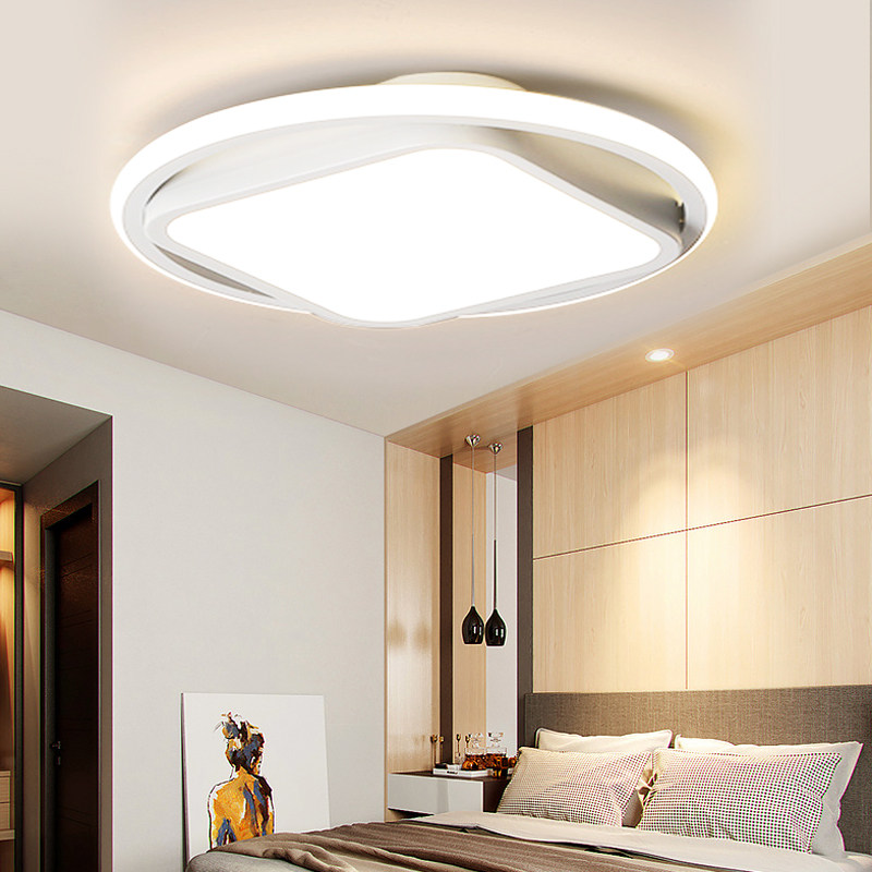 新款轻奢卧室灯现代简约led吸顶灯家用智能控制书房间灯具
