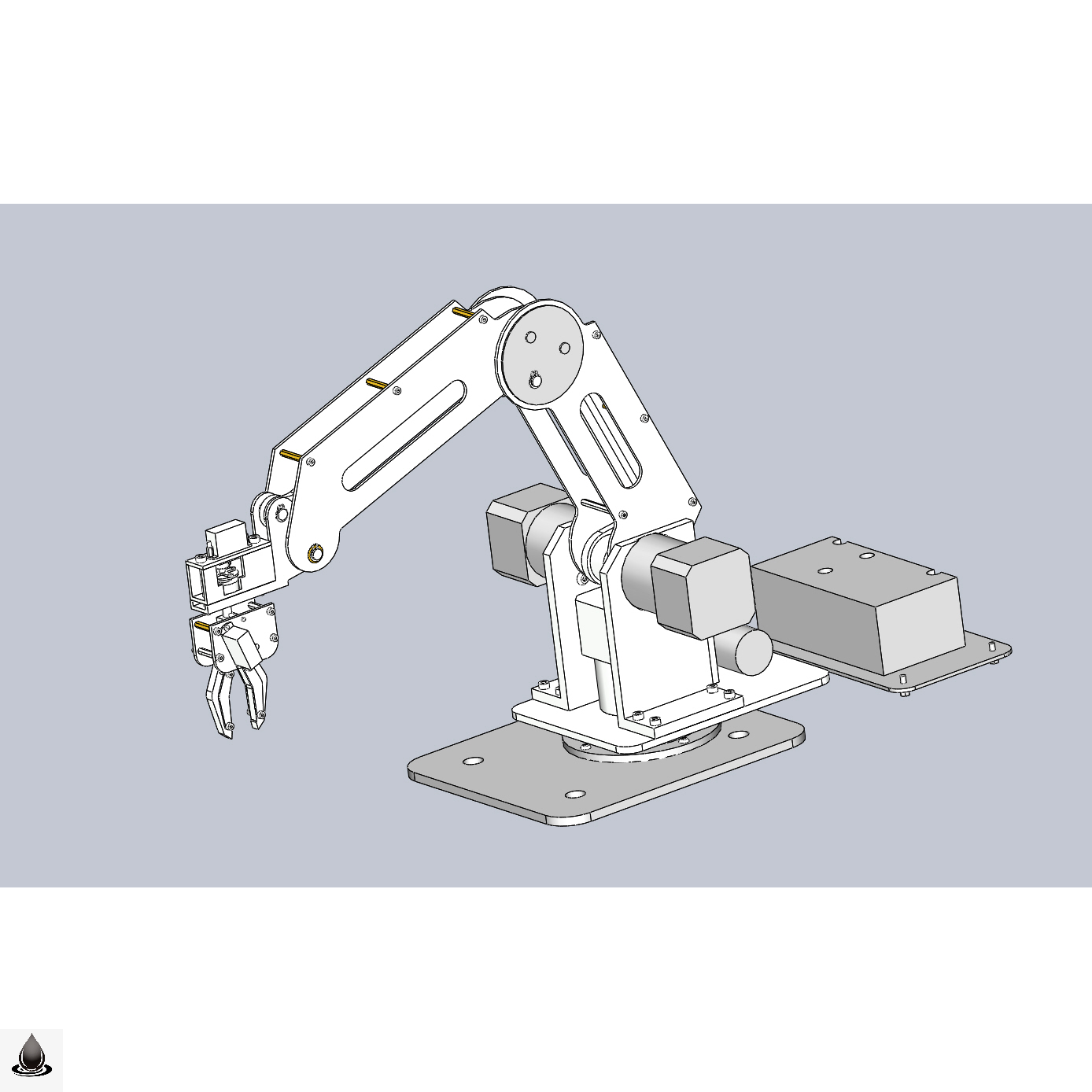 Dobot高精度机械臂机械手模型三维图纸全套技术资料