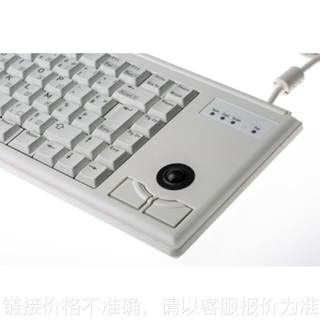 樱桃 G84-4400LUBFR-0 USB触摸板工控键盘, 白色, 法文84键