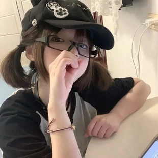 帽子亚文化猫猫猫爪亚比萌宅系猫耳帽子鸭舌帽二次元亚文化萌宅系