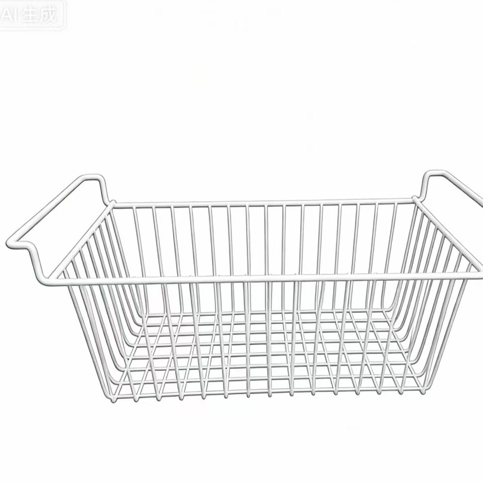 通用冰箱收纳篮冰柜挂篮置物架冷冻冷藏分层食品筐整理神器