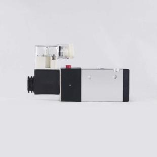 10常闭电子气阀AC220V二位三通换向阀DC24V 气动电磁控制阀3V310
