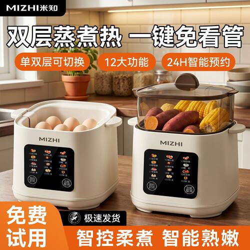 米知家用蒸蛋器新款煮自