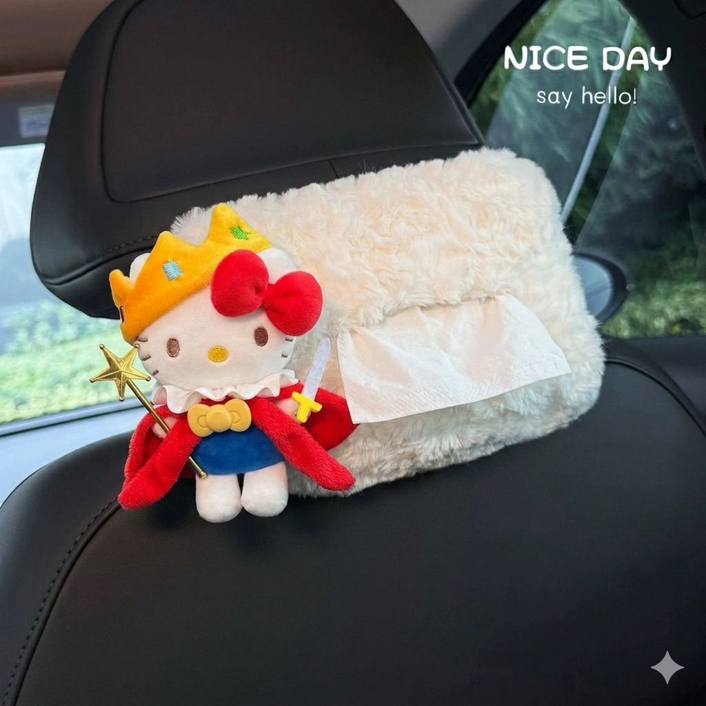 Hellokitty车载纸巾盒汽